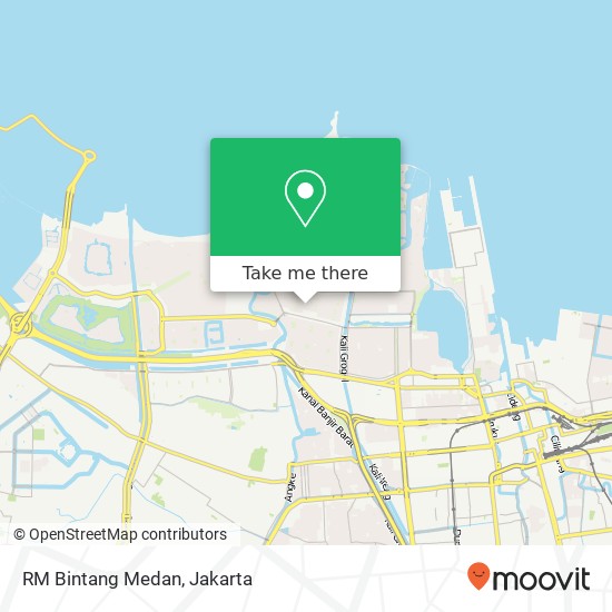 RM Bintang Medan, Jalan Pluit Karang Cantik Penjaringan Jakarta 14450 map