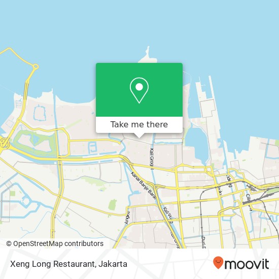 Xeng Long Restaurant, Jalan Niaga Penjaringan Jakarta 14450 map