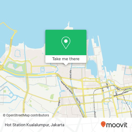 Hot Station Kualalumpur, Jalan Niaga Penjaringan Jakarta 14450 map
