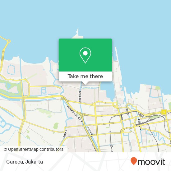Gareca, Jalan Pluit Permai Penjaringan Jakarta 14450 map
