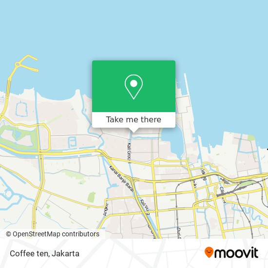 Coffee ten map