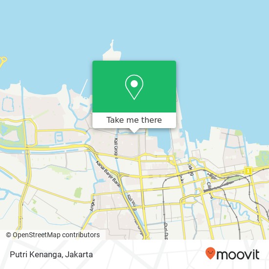 Putri Kenanga, Penjaringan Jakarta 14450 map