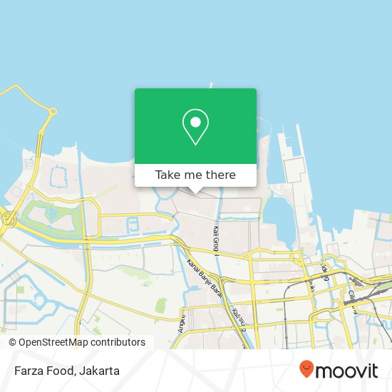 Farza Food, Penjaringan Jakarta map