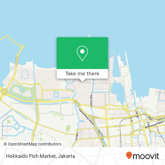 Hokkaido Fish Market, Jalan Muara Karang Penjaringan Jakarta Utara 14450 map