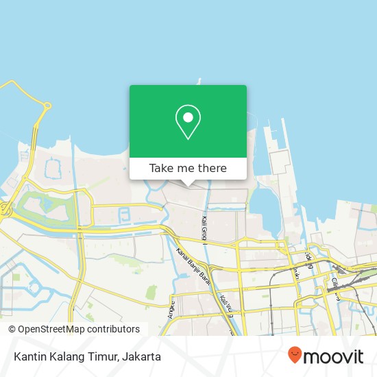 Kantin Kalang Timur, Jalan Pluit Utara Raya Penjaringan Jakarta Utara 14450 map