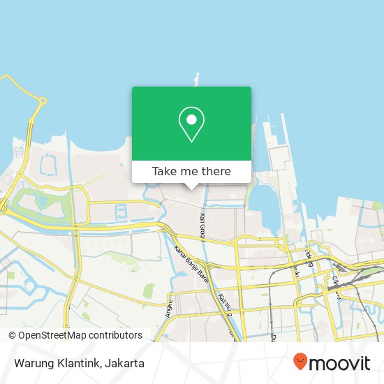 Warung Klantink, Jalan Pluit Karang Jelita Penjaringan Jakarta 14450 map