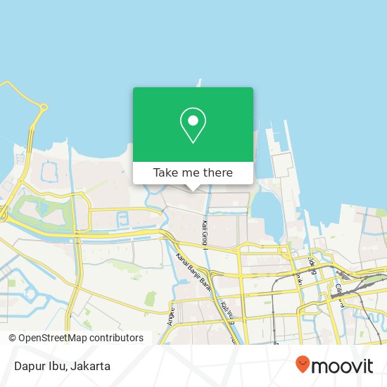 Dapur Ibu, Jalan Muara Karang Penjaringan Jakarta Utara 14450 map