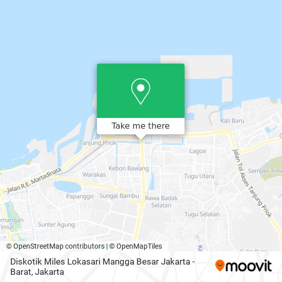Diskotik Miles Lokasari Mangga Besar Jakarta - Barat map