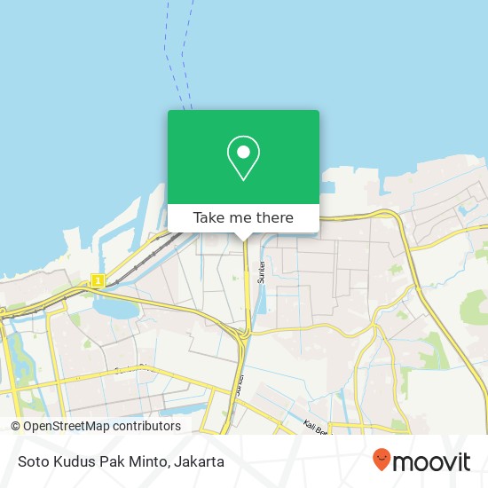 Soto Kudus Pak Minto map