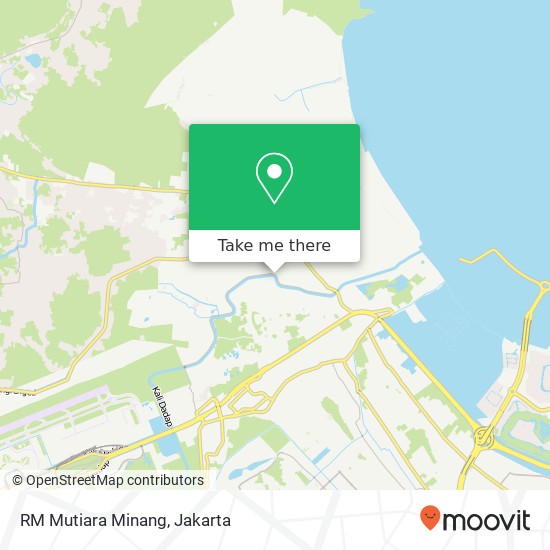 RM Mutiara Minang, Jalan Raya Perancis Kosambi Tangerang map