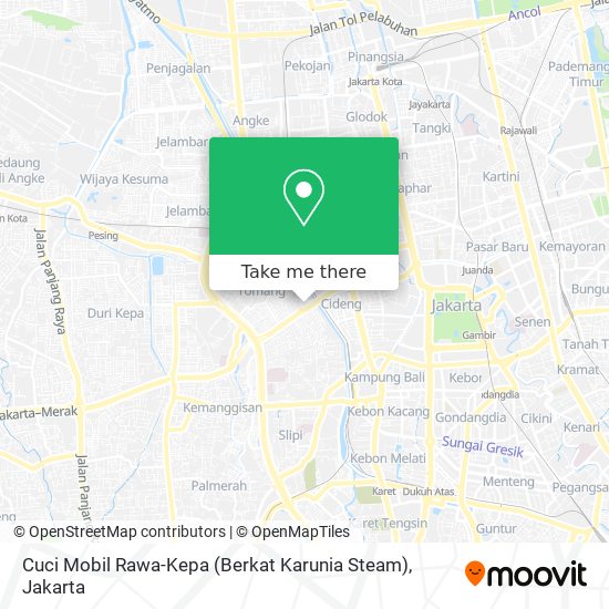 Cuci Mobil Rawa-Kepa (Berkat Karunia Steam) map