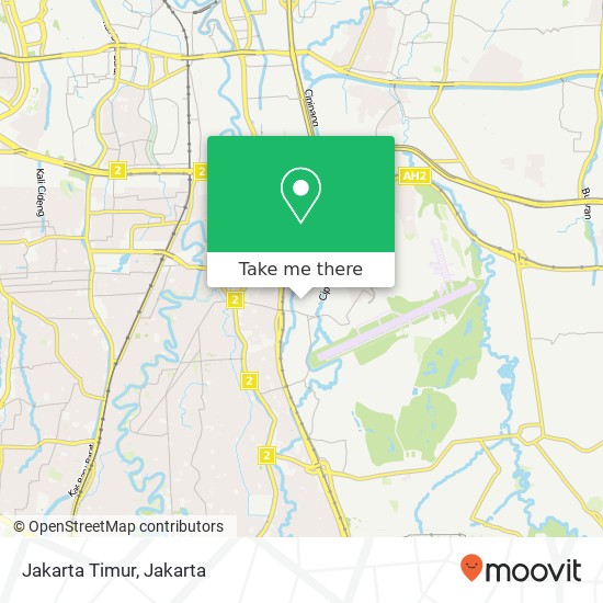 Jakarta Timur map