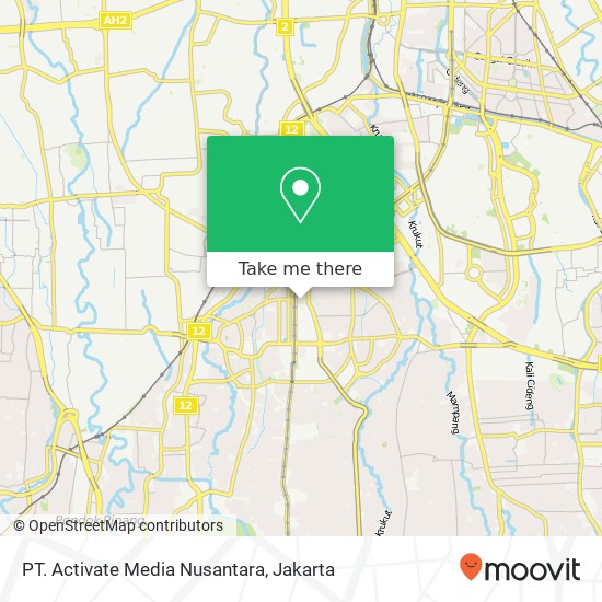 PT. Activate Media Nusantara map