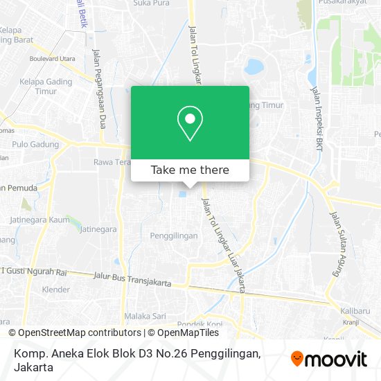 Komp. Aneka Elok Blok D3 No.26 Penggilingan map