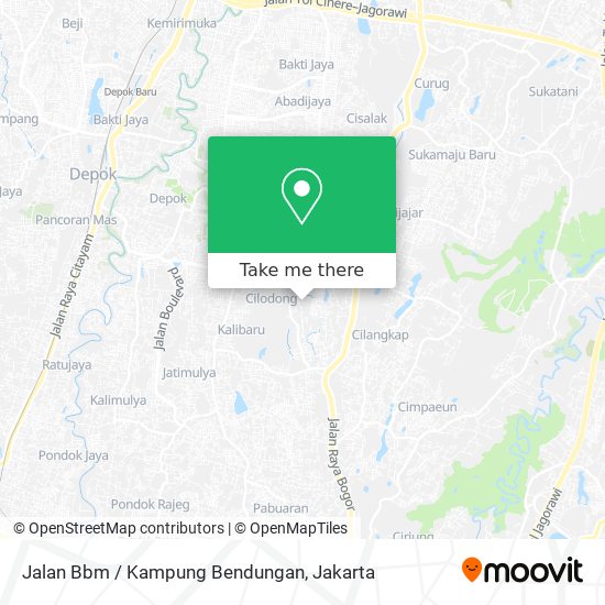 Jalan Bbm / Kampung Bendungan map