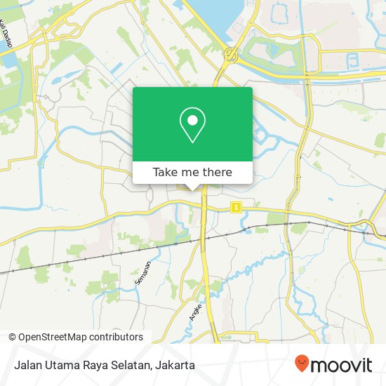 Jalan Utama Raya Selatan map