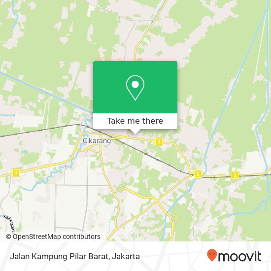 Jalan Kampung Pilar Barat map