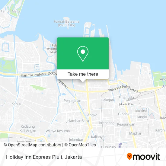 Holiday Inn Express Pluit map