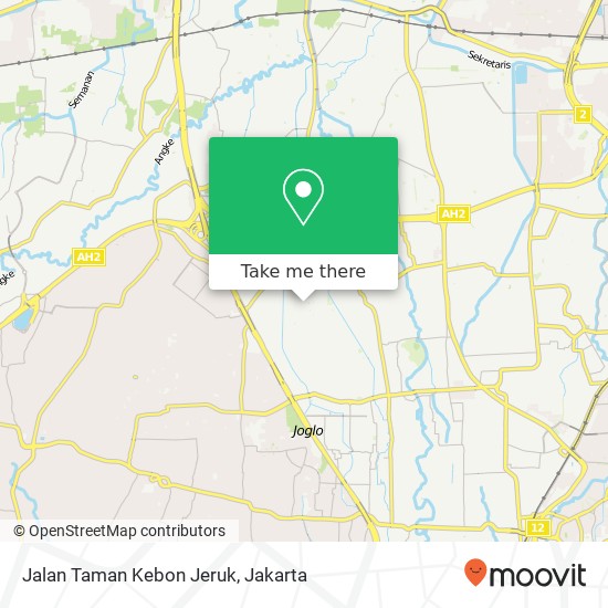 Jalan Taman Kebon Jeruk map