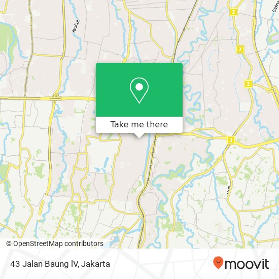 43 Jalan Baung lV map