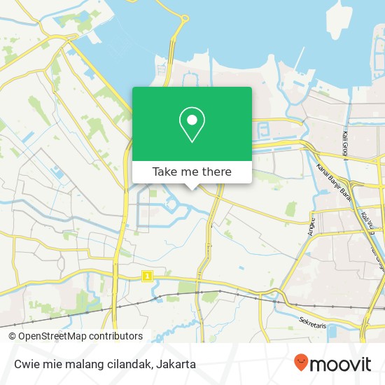 Cwie mie malang cilandak map