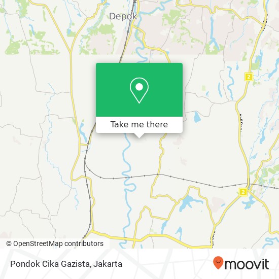 Pondok Cika Gazista map