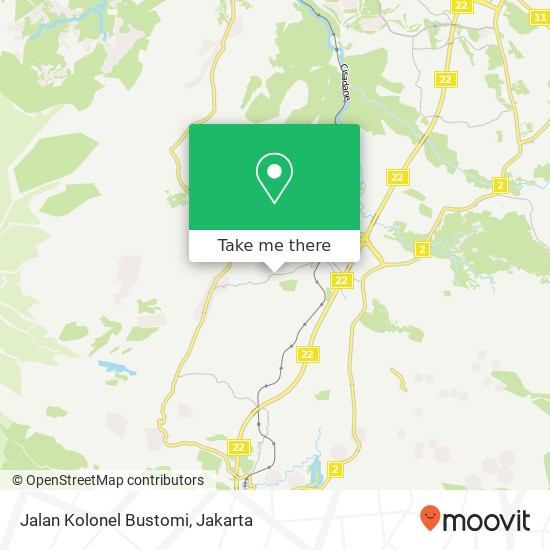 Jalan Kolonel Bustomi map