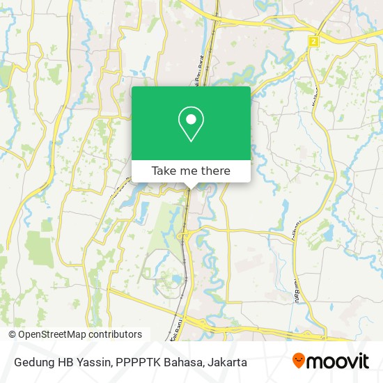 Gedung HB Yassin, PPPPTK Bahasa map