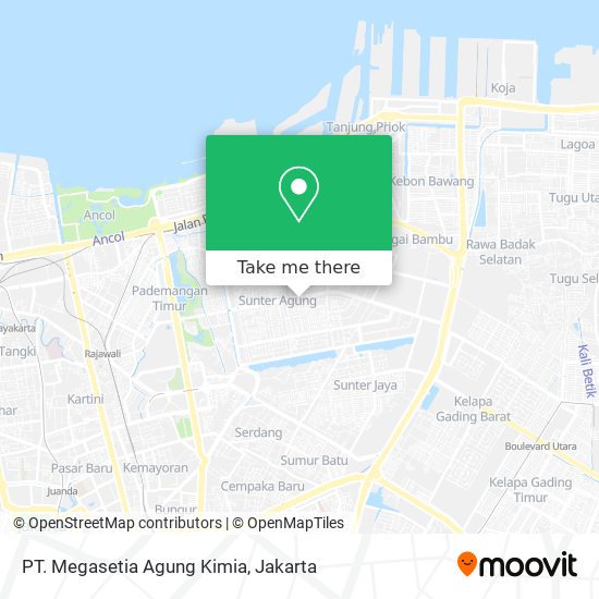 PT. Megasetia Agung Kimia map