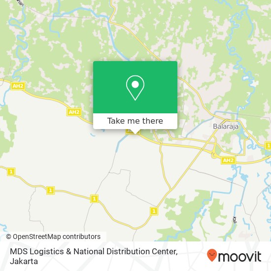 MDS Logistics & National Distribution Center map