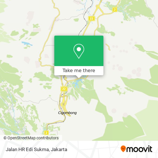 Jalan HR Edi Sukma map