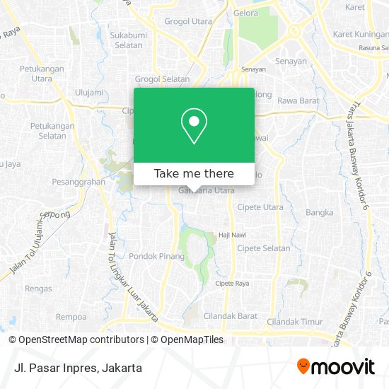 Jl. Pasar Inpres map