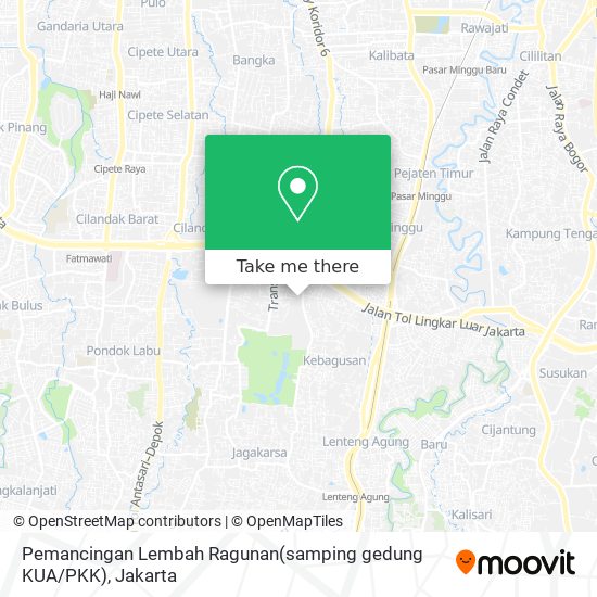 Pemancingan Lembah Ragunan(samping gedung KUA / PKK) map