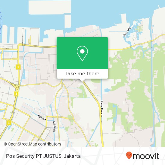 Pos Security PT JUSTUS map