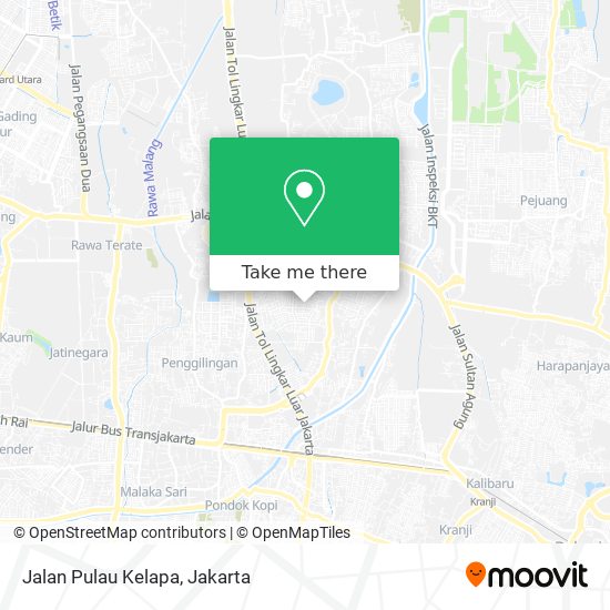 Jalan Pulau Kelapa map