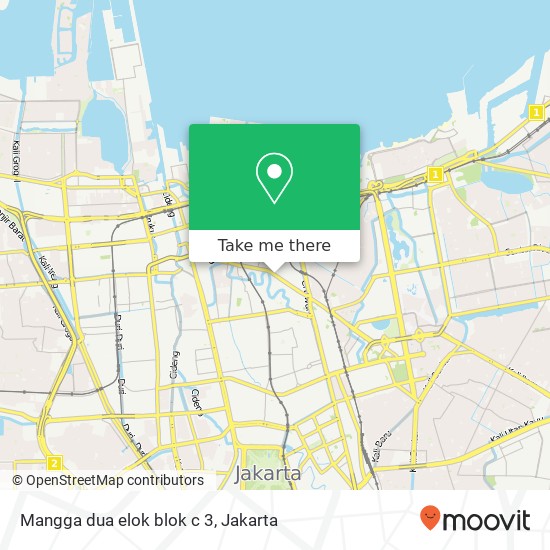 Mangga dua elok blok c 3 map