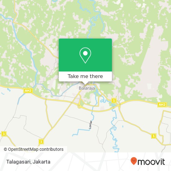 Talagasari map