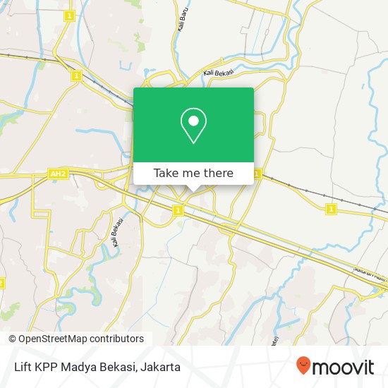 Lift KPP Madya Bekasi map