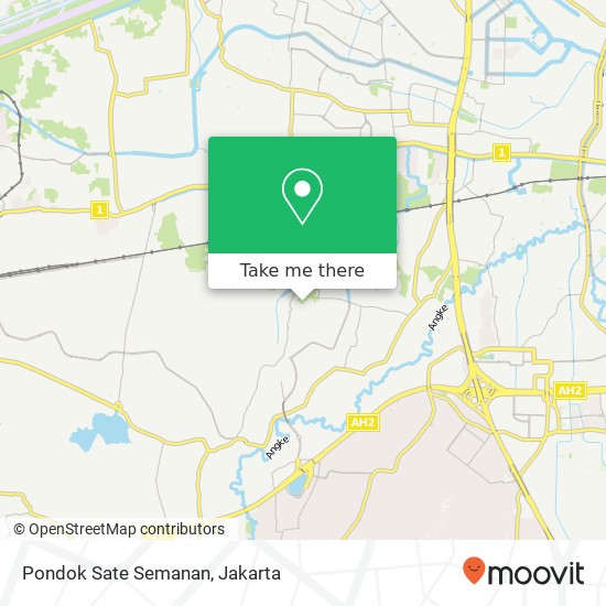 Pondok Sate Semanan map