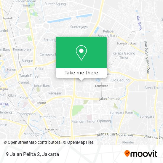 9 Jalan Pelita 2 map