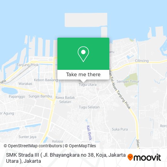 SMK Strada III ( Jl. Bhayangkara no 38, Koja, Jakarta Utara ) map