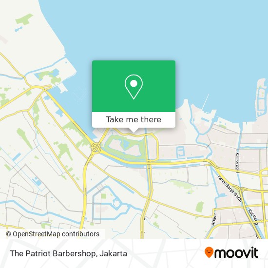 The Patriot Barbershop map