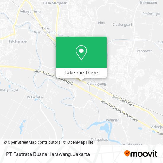 PT Fastrata Buana Karawang map