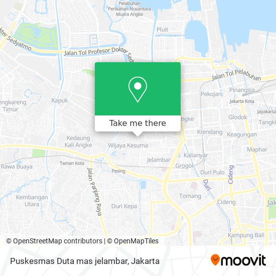 Puskesmas Duta mas jelambar map