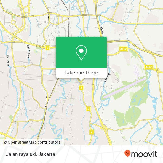 Jalan raya uki map