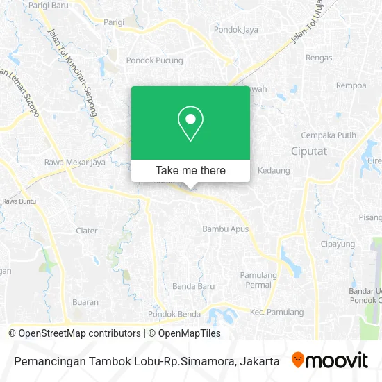 Pemancingan Tambok Lobu-Rp.Simamora map