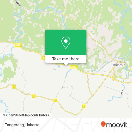 Tangerang map