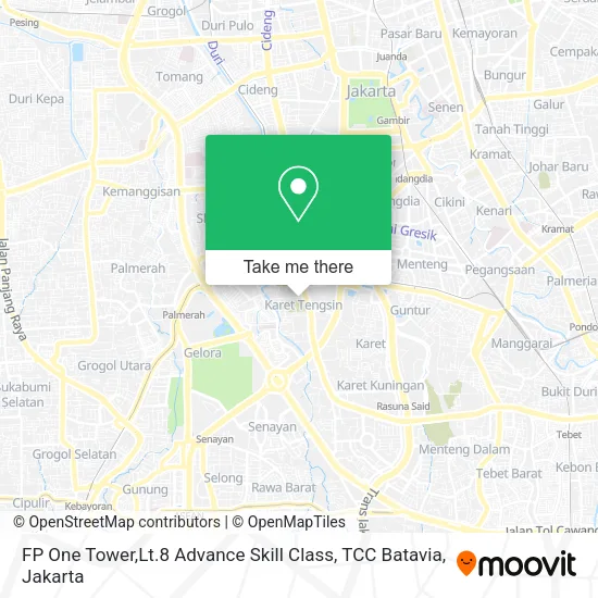 FP One Tower,Lt.8 Advance Skill Class, TCC Batavia map