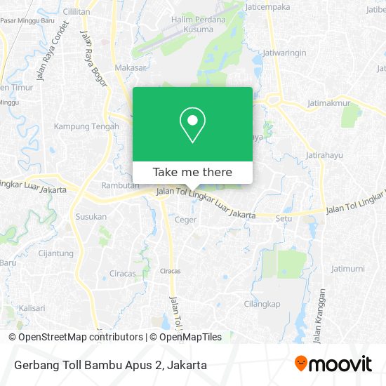 Gerbang Toll Bambu Apus 2 map