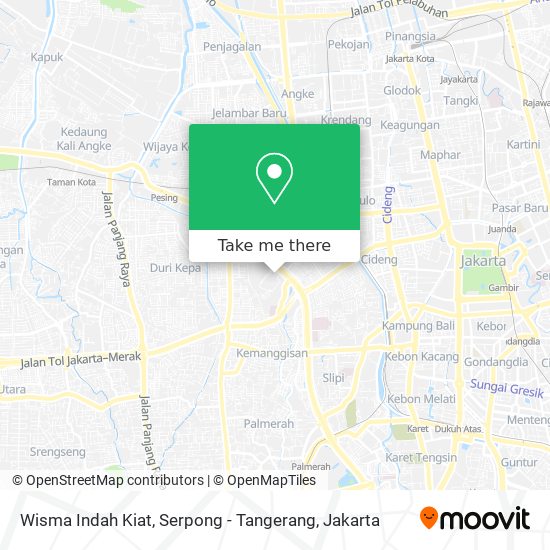 Wisma Indah Kiat, Serpong - Tangerang map